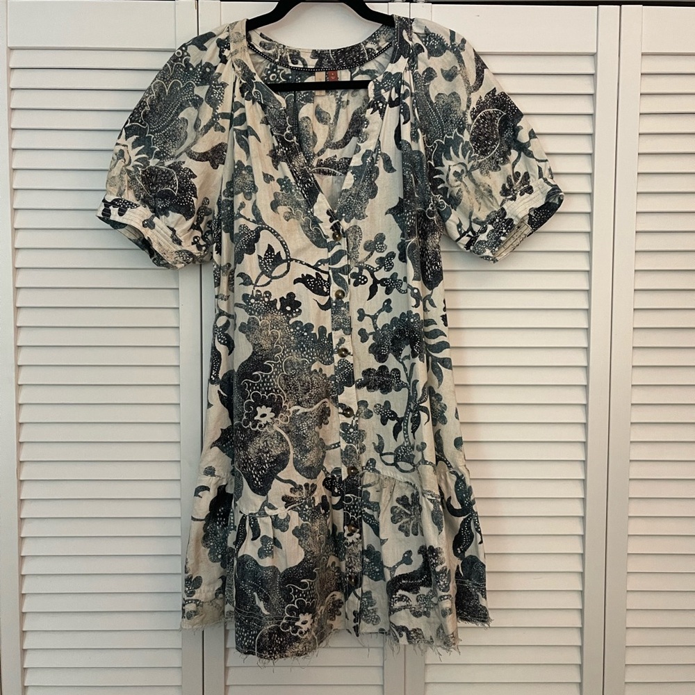 Anthropologie Pilcro Linen Cotton Dress